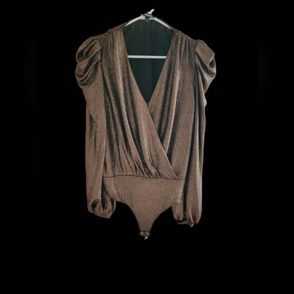 Puff Sleeve Bodysuit (never worn)